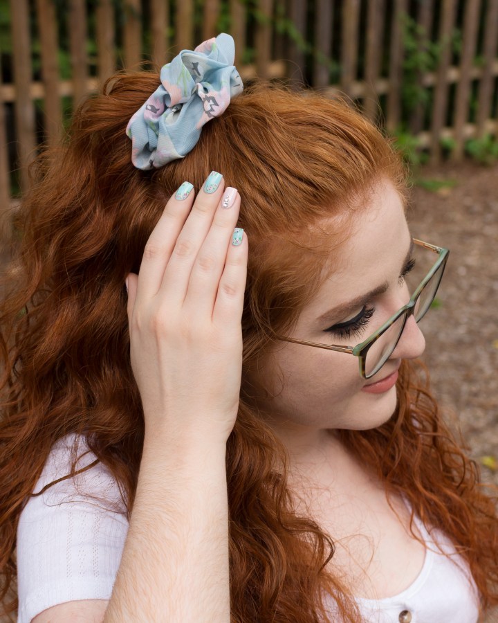 Headbands of Hope – Floral Scrunchies and Matching Nail Art! (+Discount&nbsp;Code)